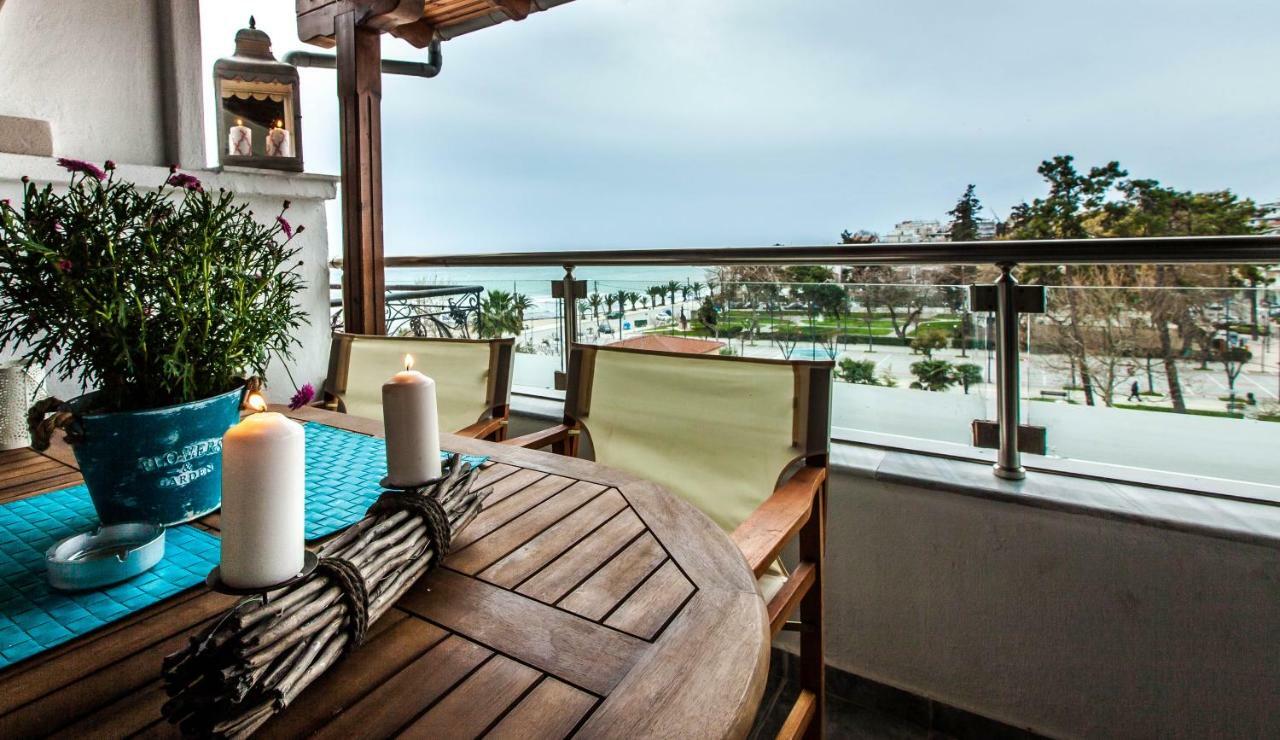 Aqua Mare Sea Side Rooms Nea Kallikrateia Экстерьер фото